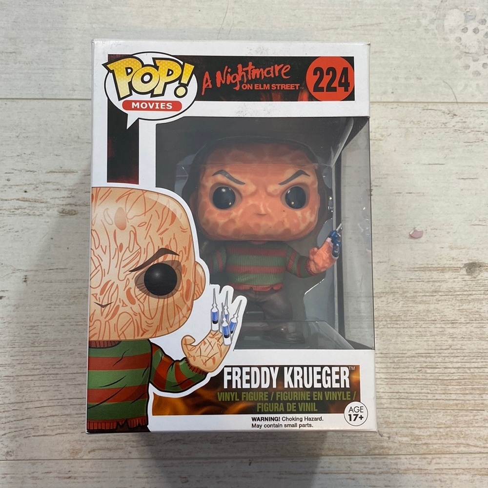 Funko Pop Freddy Krueger #224 Nightmare on Elm Street Horror Figure